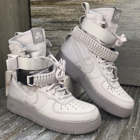 Nike Shoes - NIKE W SF AF1 vast grey/vast grey